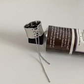 Unikalaus dizaino metalinio dirželio grandinės platūs žiedai moterims Sidabrinės spalvos metalo ilga grandinėlė, surištas žavesio žiedas pareiškimas juvelyrinė dovana