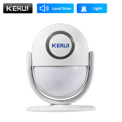 KERUI P6 125dB Bezpečnostný alarm pre domácu garáž Inteligentný detektor pohybu PIR senzor dverí/okien Bezdrôtový alarm proti vlámaniu