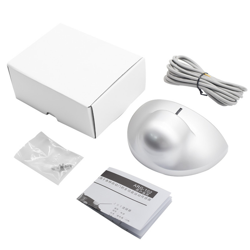 24GHz 3.5m откриване 4X2m покриване на автоматична порта врата микровълнов сензор за движение детектор плъзгаща се въртяща се врата сензор