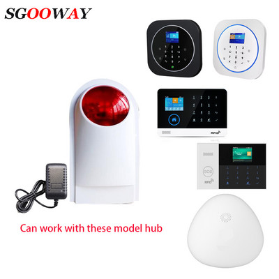 „Sgooway“ gamyklinė jutiklinė klaviatūra WIFI GSM namų apsauga, apsauga nuo įsilaužimo, belaidė „Tuya“ signalizacijos sistema, judesio aptikimo programa, valdanti gaisro dūmus