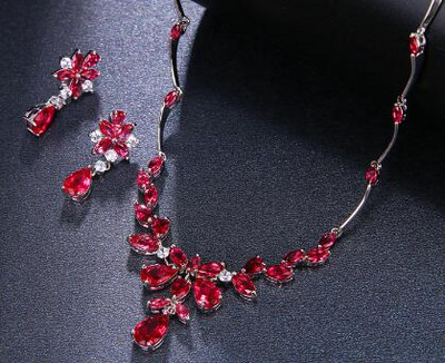 „Emmaya“ išskirtinis pakabukas, blizgus spalvingas papuošalas Raktinių kauliukų vakarienės dizaino kubinių cirkonio pakabukų karolių rinkinys moteriai