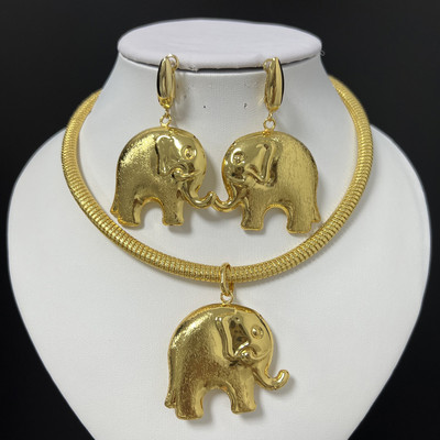 Afrikos papuošalai 2022 m. mada Dubajaus vestuviniai auskarai pakabukai karoliai nuotakos dizaino Nigerijos aksesuarų dovanos