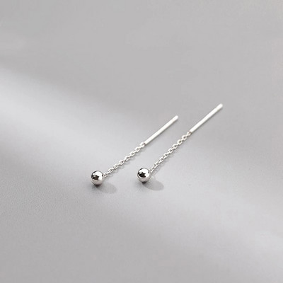Stil simplu, cutie, lanț, ciucuri, cercei cu picătură pentru femei, cercei lungi, accesorii pentru piercing, mini bijuterii la modă pentru urechi