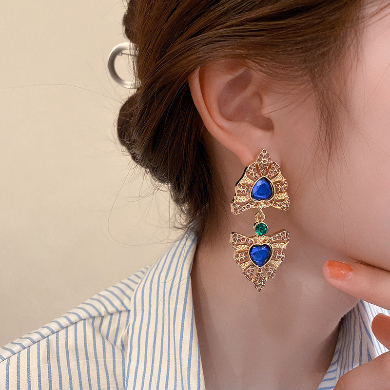 XIALUOKE geometriniai apskriti kvadratiniai dervos perlų auskarai moterims vintažiniai hiperboliniai dideli auskarai vakarėlio papuošalai