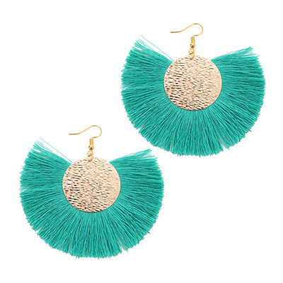 Louleur Червени Розови Черни обеци с капки за жени Дълги обеци с пискюли Големи изявени обеци Бохо индийски бижута 2019 лято