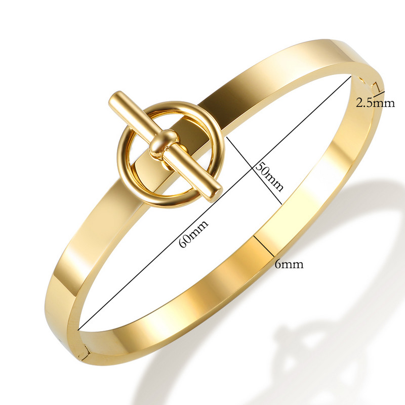 JINHUI vandeniui atsparus ir spalvoms atsparus papuošalų rinkinys moterims, nerūdijančio plieno mados apyrankės, apvalios OT žavus žiedas, puikūs papuošalai