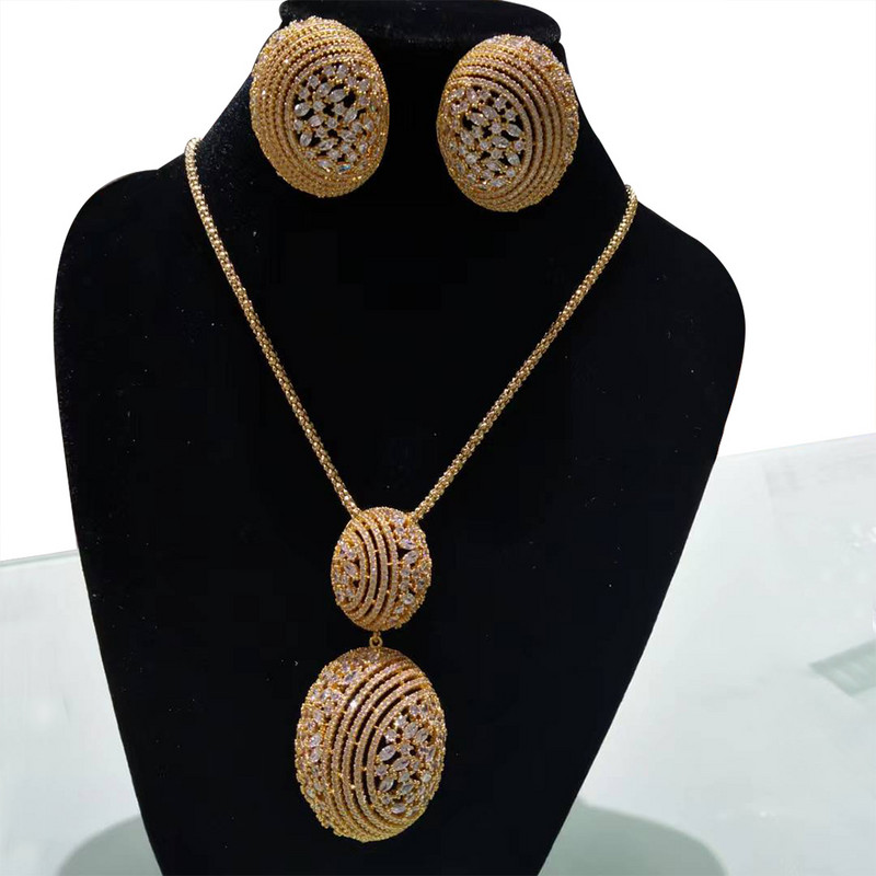 GODKI prabangūs afrikietiški apyrankių žiedų rinkiniai Madingi Dubajaus vestuvinių papuošalų rinkiniai moterims Vestuvių brincos para as mulheres 2022 m.