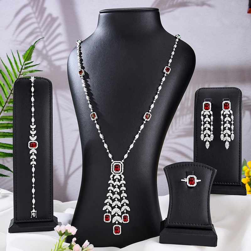 GODKI prabangus JAE 4 vnt. papuošalų rinkinys „Shell“ moterims Vestuviniai karoliai Auskarai cirkonis Indijos Dubajaus vestuvinių papuošalų rinkiniai 2022 m.