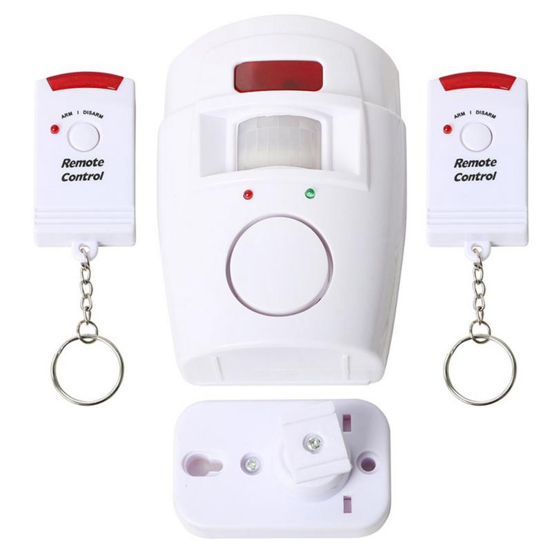Mozgásérzékelős riasztó távirányító infravörös vezeték nélküli ajtó ablak otthoni riasztás vezeték nélküli mozgásérzékelő érzékelő távirányító riasztó
