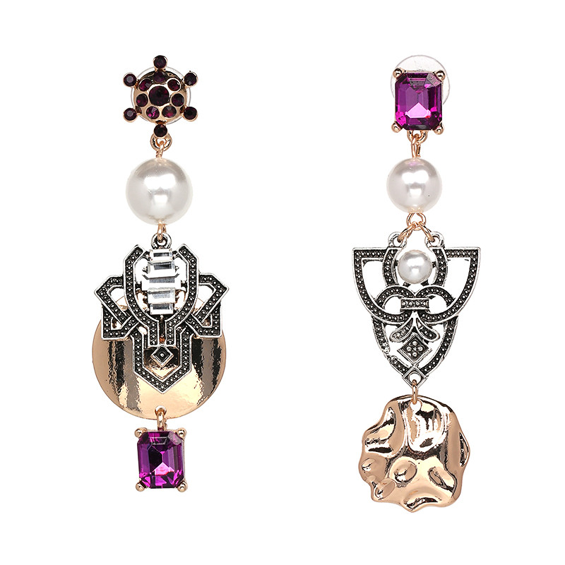 JURAN modeliuotų perlų įvairiaspalviai auskarai moterims Vestuviniai papuošalai Naujos mados prabangūs Drop Dangle žavūs auskarai