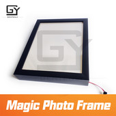 Вълшебна рамка за снимки Ескейп стая игра реквизит задейства сензорите, за да получите невидимите улики Актуализирана версия на магически стикер реквизит