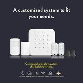 Tuya Alarm WiFi GSM alarm Bežični kućni sigurnosni alarmi Protivprovalni alarm Podrška za Alexa Google IP kamera Nadgledanje