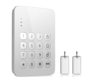 Tuya Alarm WiFi GSM alarm Bežični kućni sigurnosni alarmi Protivprovalni alarm Podrška za Alexa Google IP kamera Nadgledanje