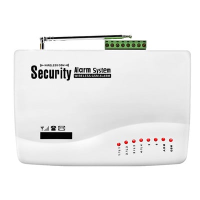 Smarsecur IOS Android APP Control Wireless Home Security GSM SIM kortelės signalizacijos sistemos dūmų detektorius