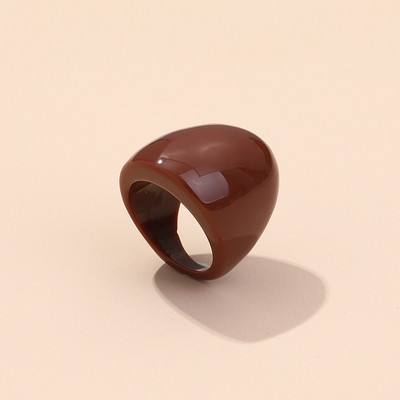 2021-es új gyanta divatos punk nagy gyűrűk női tervezésű akril szabálytalan színes vintage ujjgyűrűk lányok parti ékszerei számára