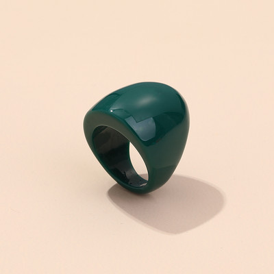 2021-es új gyanta divatos punk nagy gyűrűk női tervezésű akril szabálytalan színes vintage ujjgyűrűk lányok parti ékszerei számára