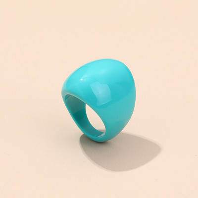 2021-es új gyanta divatos punk nagy gyűrűk női tervezésű akril szabálytalan színes vintage ujjgyűrűk lányok parti ékszerei számára