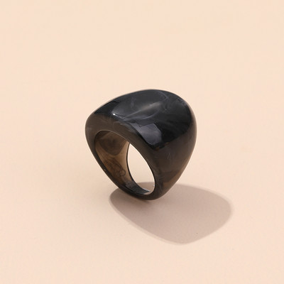 2021-es új gyanta divatos punk nagy gyűrűk női tervezésű akril szabálytalan színes vintage ujjgyűrűk lányok parti ékszerei számára