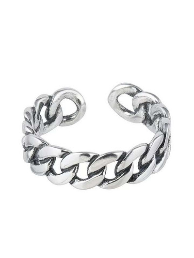 Пръстени в ретро стил усмихнато лице в беда верижка отворени единични пръстени мъже и жени един и същ стил лъскаво регулируемо парти на зайчета