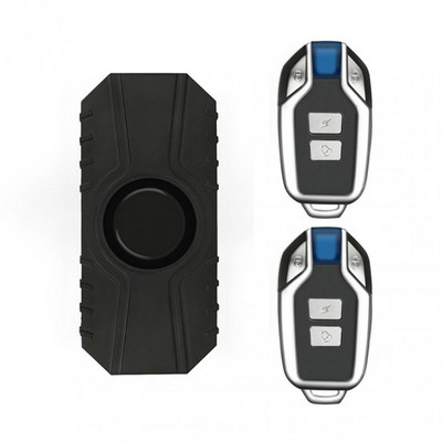 Belaidė apsaugos signalizacija Motociklo dviračio apsaugos nuo vagystės signalizacija su nuotolinio valdymo pulteliu150 DB Super Loud Security Protection Smart Home