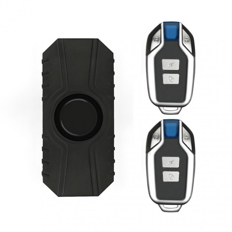 Belaidė apsaugos signalizacija Motociklo dviračio apsaugos nuo vagystės signalizacija su nuotolinio valdymo pulteliu150 DB Super Loud Security Protection Smart Home