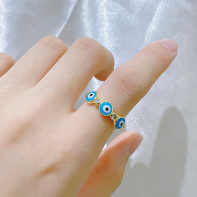 2022 m. INS spalvoti vaivorykštės madingi žiedai moterims, papuošalai pirštais, skaidrūs CZ spalvoti neoniniai emaliai, atviras, reguliuojamas kupolo žiedas