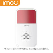 Dahua imou Sirenă stroboscopică inteligentă fără fir Sunet Bliț Lumină Alarma de interior cu baterie de litiu 433Mhz pentru sistem de alarmă de securitate la domiciliu