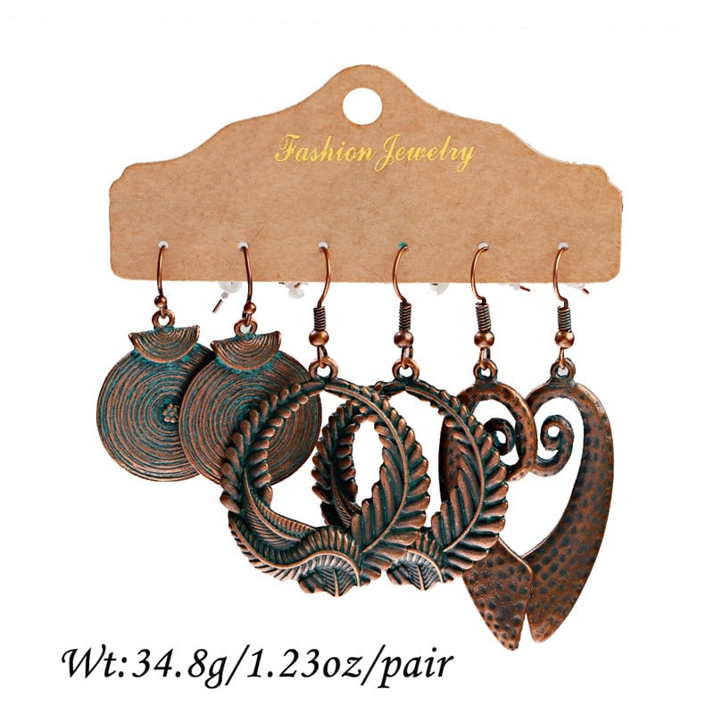 Vintažiniai čigonų bronziniai auskarai, moteriški žavūs etniniai apvalūs auskarai, gėlė, kabantys auskarai, pareiškimai, papuošalai