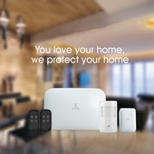 „Tuya Alarm WiFi“ belaidė namų apsaugos signalizacija GSM įsibrovėlių signalizacijos sistema su „Smart APP“ palaikymu „Alexa Google Home Voice Control“