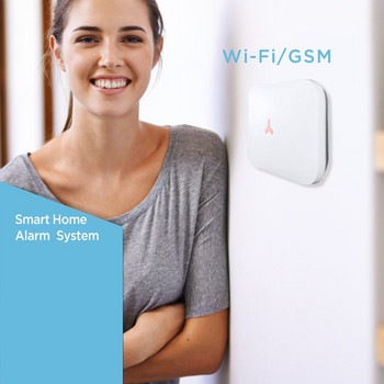 Tuya Alarm WiFi безжична домашна охранителна аларма GSM алармена система за нарушители с поддръжка на Smart APP Alexa Google Home Voice Control