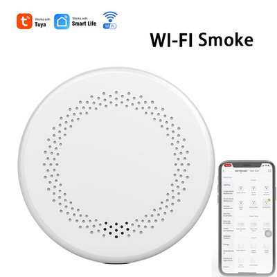 Προσωπικά κιτ ασφαλείας Tuya Control Wifi Ανιχνευτής πυρκαγιάς καπνού αερίου Διαρροή νερού Θερμοκρασία Συναγερμός κίνησης Διακόπτης αισθητήρα κίνησης