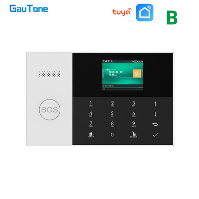 GauTone PG-105 WIFI GSM alarmni sustav 433MHz kućni sigurnosni alarm Smart Kits RFID PIR detektor pokreta s IP kamerom APP kontrola