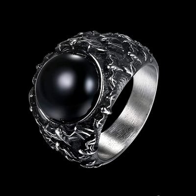 Karšti baisių filmų papuošalai Eddie Munson Žiedų aksesuarai „Hellfire“ klubo žiedai vyrams Dovanos Vintažiniai pankų kaukolės žiedai papuošalai gerbėjams Dovana