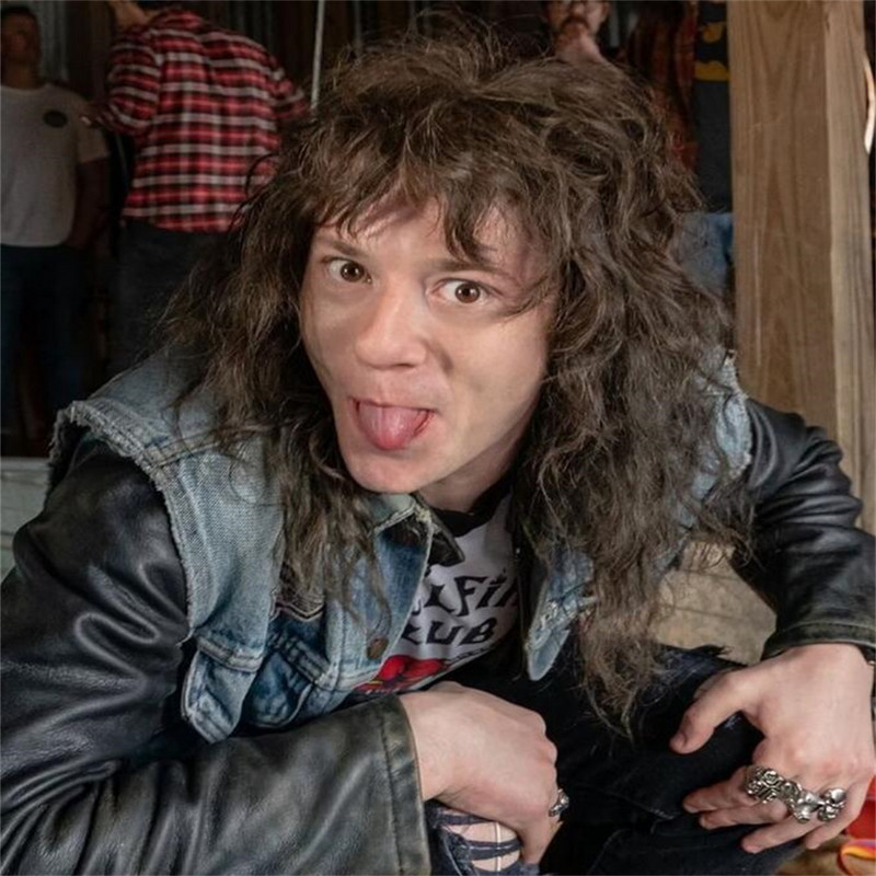 Karšti baisių filmų papuošalai Eddie Munson Žiedų aksesuarai „Hellfire“ klubo žiedai vyrams Dovanos Vintažiniai pankų kaukolės žiedai papuošalai gerbėjams Dovana