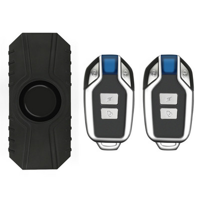 Alarm za bicikl Bežični vodootporni protuprovalni daljinski upravljač Vibracijski alarm za bicikl Motocikl Električni skuter 150 dB Kit