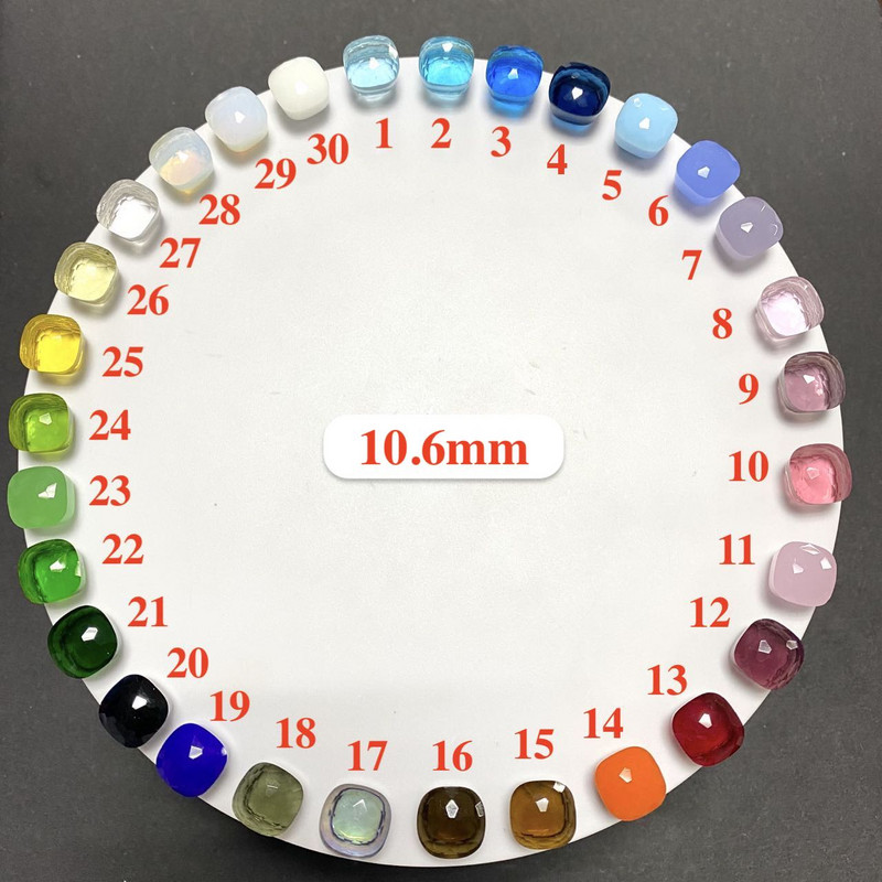 Pomellato 3vnt./rinkinys Moteriški žiedai auskarai karoliai papuošalų rinkinys 34spalvų rožinis krištolo papuošalų rinkinys rožinis auksu padengtas papuošalas