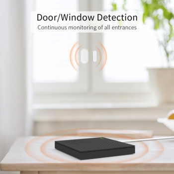 Staniot 433Mhz Tuya Smart Burglar Panel Ултратънка безжична WiFi домашна охранителна алармена система Комплекти за супермаркети Поддръжка Alexa