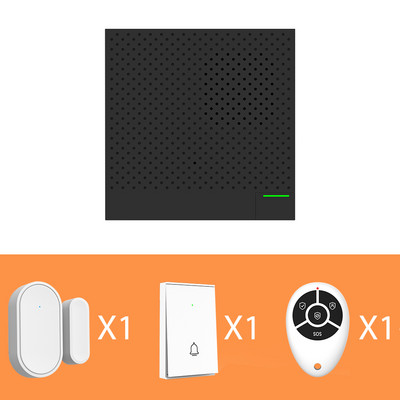 Staniot 433Mhz Tuya Smart protuprovalni panel Ultra-tanak bežični WiFi kućni sigurnosni alarmni sustav Kompleti za supermarkete Podrška Alexa