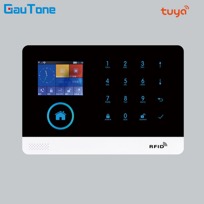APP Kaugjuhtimispult Juhtmeta koduvalve WIFI GSM SOS GPRS Häiresüsteem kaameraga RFID-kaardiga Arm Desarm Androidile ja IOS-ile