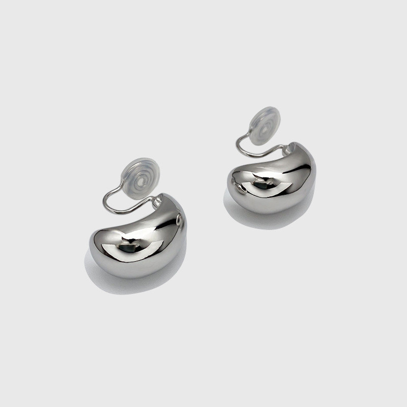 Νέα άφιξη 18 καρατίων χρυσό κλιπ σε χωρίς τρυπημένα σκουλαρίκια Μοντέρνο γυναικείο statement Σκουλαρίκια με δάκρυ μανσέτα Fake piercing ear clip