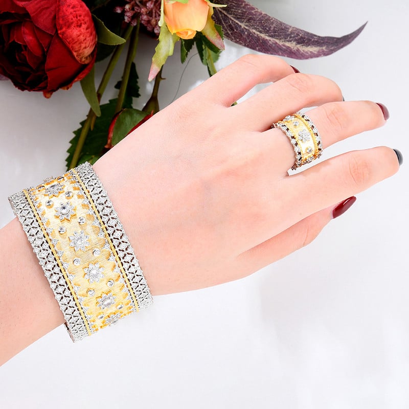 GODKI Vintage Royal 3 DB zöld CZ luxus afrikai ékszer szett nőknek esküvői parti cirkon kristály Dubai menyasszonyi ékszer szett ajándék