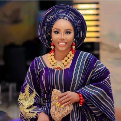 Afrikai gyöngyök ékszerkészlet karácsonyi ajándék ékszer GS061