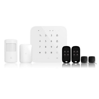 Συναγερμός σπιτιού Tuya WiFi Alarm Intruder Wireless Home Security Σύστημα συναγερμού GSM με Smart Life APP Alexa Google Home Voice Control