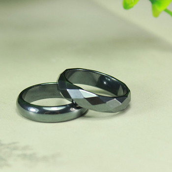 Пръстен с хематит размер 6-12 за жени, мъже, немагнитни пръстени с естествен камък, пръстени с геометричен дизайн, пръстени за пръсти, парти, бижута, подарък