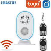 WIFI Tuya mājas drošības signalizācija PIR MP brīdinājuma infrasarkanais sensors pretaizdzīšanas kustības detektora trauksmes monitors bezvadu 433 mhz trauksmes sistēma