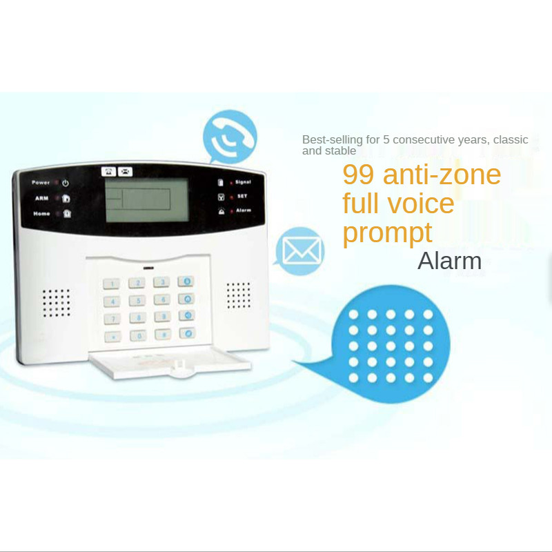 GSM алармена система IOS Android APP LCD дисплей Gsm домашна алармена система Цифрова охрана Охранителна къща Autodialer Двупосочен домофон