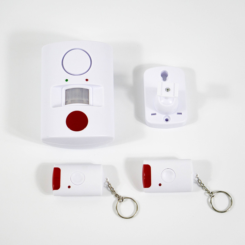 Kućna sigurnost PIR MP Alert Protuprovalni detektor pokreta Infracrveni alarm Senzor Monitor Bežični alarmni sustav + 2 daljinska upravljača