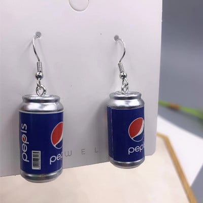 Divat új stílus szimuláció kólásüveg kézzel készített fülbevaló női zsidó fülbevaló lányoknak női ajándék szép ékszer