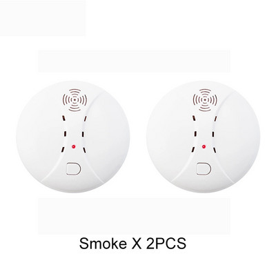 ZSWKD Tuya Seturi de sistem de alarmă Wifi Securitate fără fir antifurt cu detector de mișcare Senzor de ușă Aplicație Smart Life pentru casă inteligentă DIY