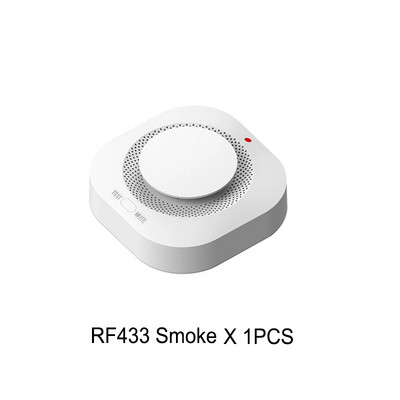 ZSWKD Tuya Seturi de sistem de alarmă Wifi Securitate fără fir antifurt cu detector de mișcare Senzor de ușă Aplicație Smart Life pentru casă inteligentă DIY